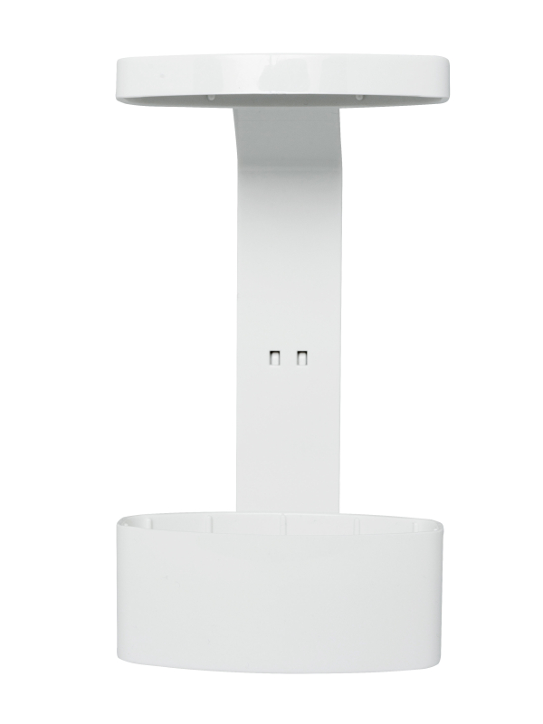 Press & Wash Hair-Hand-Body Wall Mount (Screw) - White