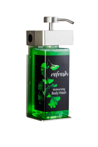 SOLera Desinfektionsmittel- und Flüssigseifenspender – rechteckige Flasche