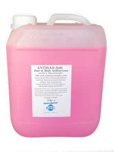 ANTISA –  5 Liter - Hair & Body Seifencreme - Flüssigseife für Haar & Körper  - mild