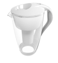 Glas-Wasserfilter Karaffe (weiss)  Filterkartuschen  (kompatibel mit Brita® Classic)