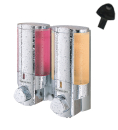 AVIVA II Hotel Shampoo & Soap Dispenser chrome