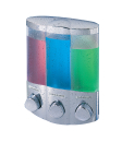 Trio Soap Dispenser- chrom